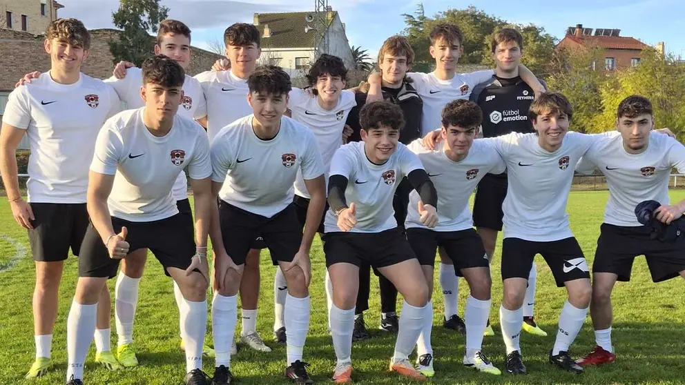 Equipo de Cultural Deportiva Tudelana. Foto. Esteban Baigorri