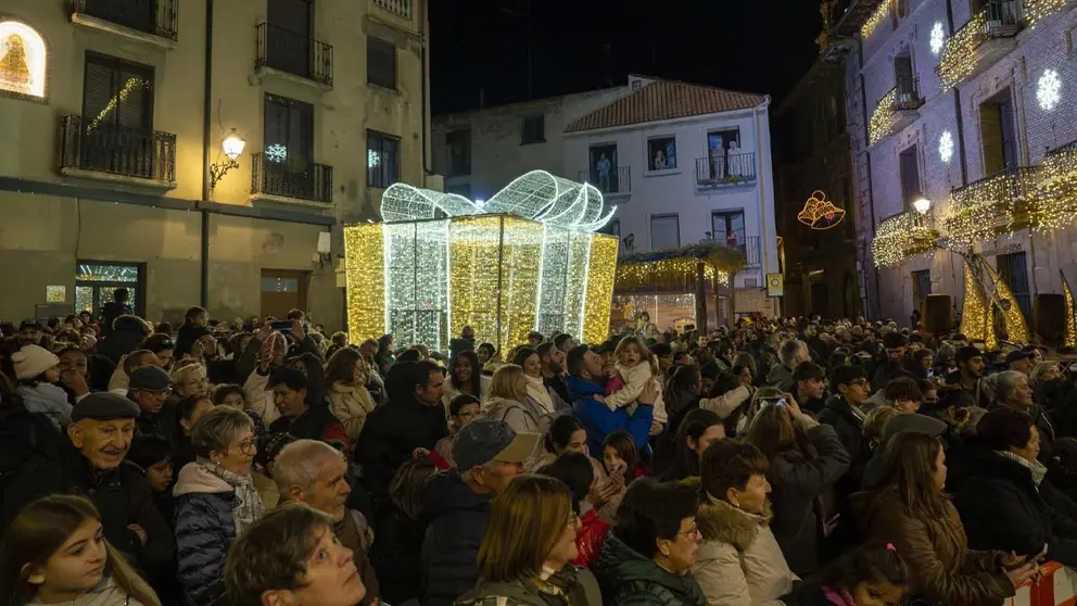 Encendido de las luces de Navidad 2025 en Corella