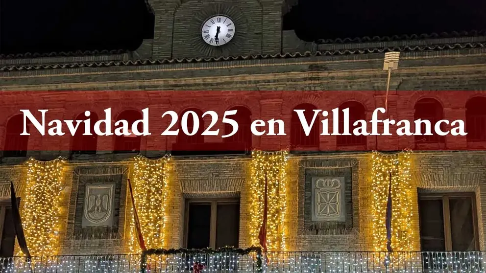 Programa de Navidad 2025 en Villafranca