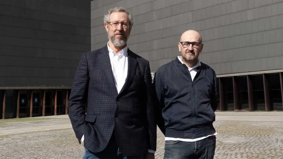 Alberto Cañada junto a Julio Mazarico