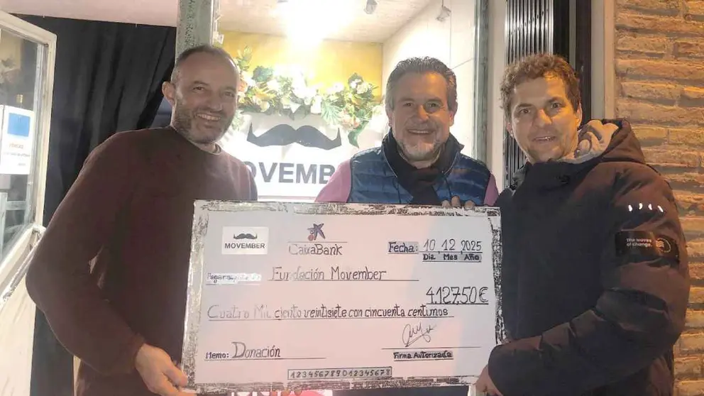 Donaci&oacute;n a la Fundaci&oacute;n November desde Cascante
