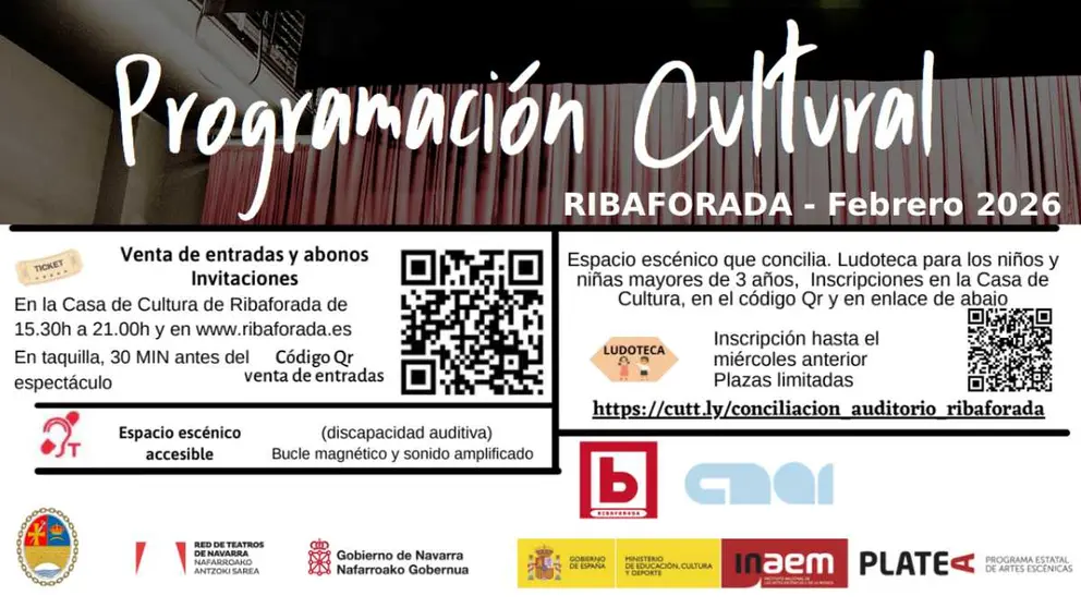 programaci&oacute;n Ribaforada Febrero 2026