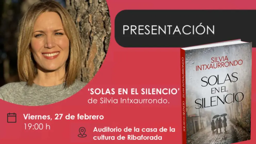 Silvia Itxaurrondo presenta su libro en Ribaforada