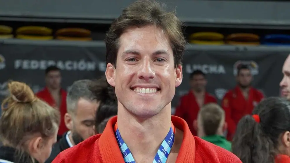 Alberto P&eacute;rez Sarnago, bronce nacional en jiu-jitsu