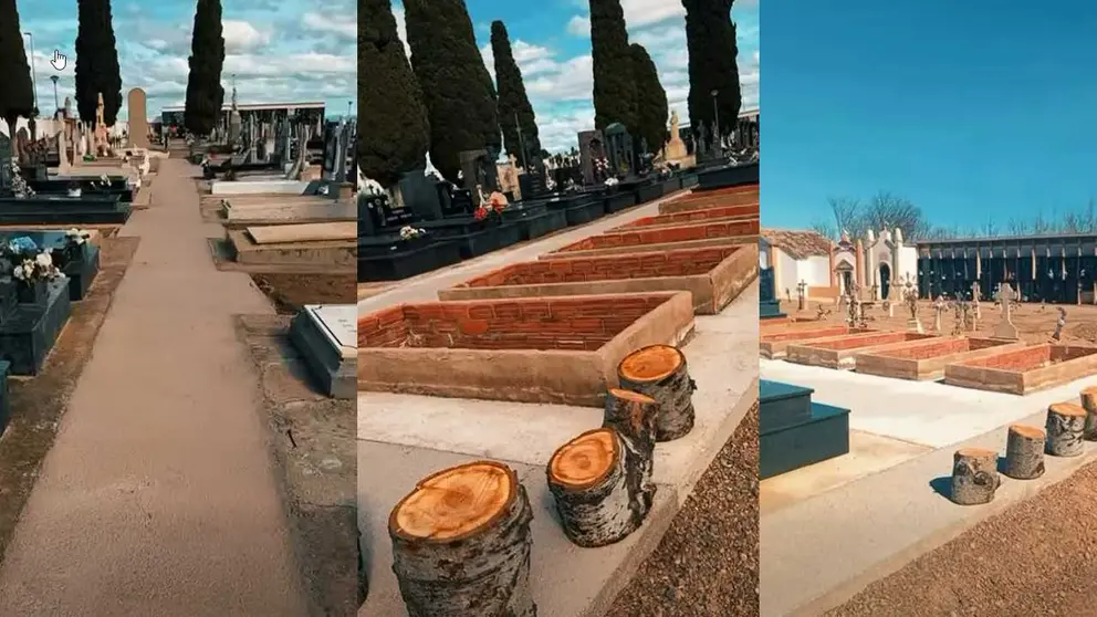 Mejoras en el cementerio de Ablitas