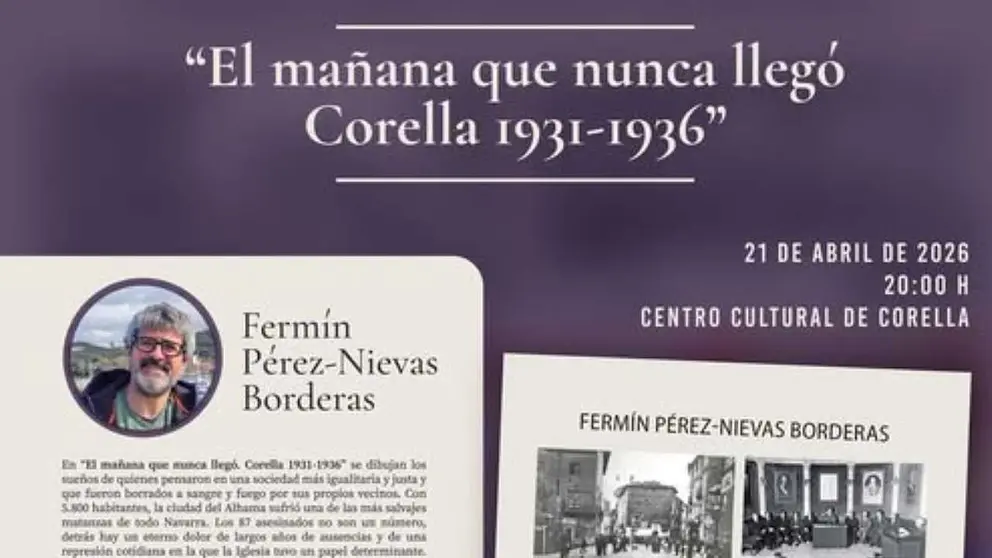 Presentaci&oacute;n de libro en Corella