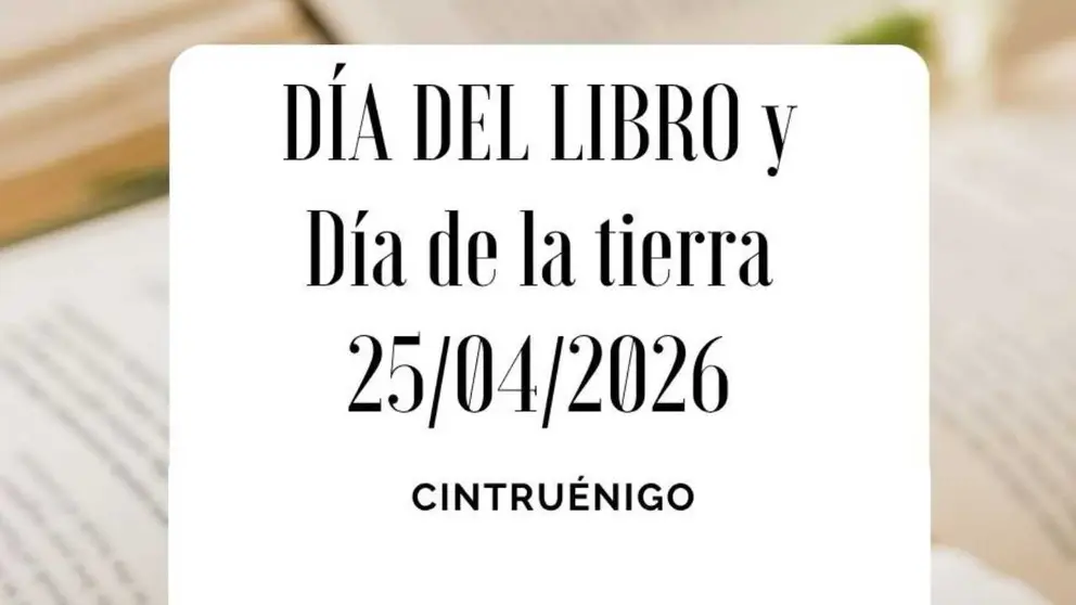 D&iacute;a del libro 2026 en Cintru&eacute;nigo