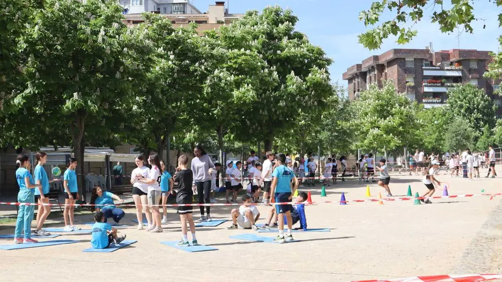 Tudela celebra el D&iacute;a de la Educaci&oacute;n F&iacute;sica 2026 en la calle