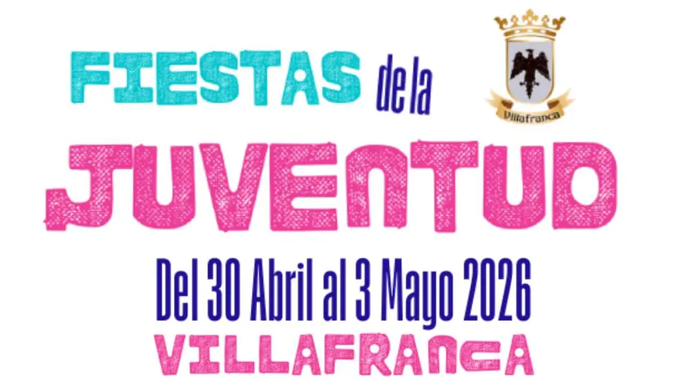 Programa Fiestas de la Juventud 2026 en Villafranca