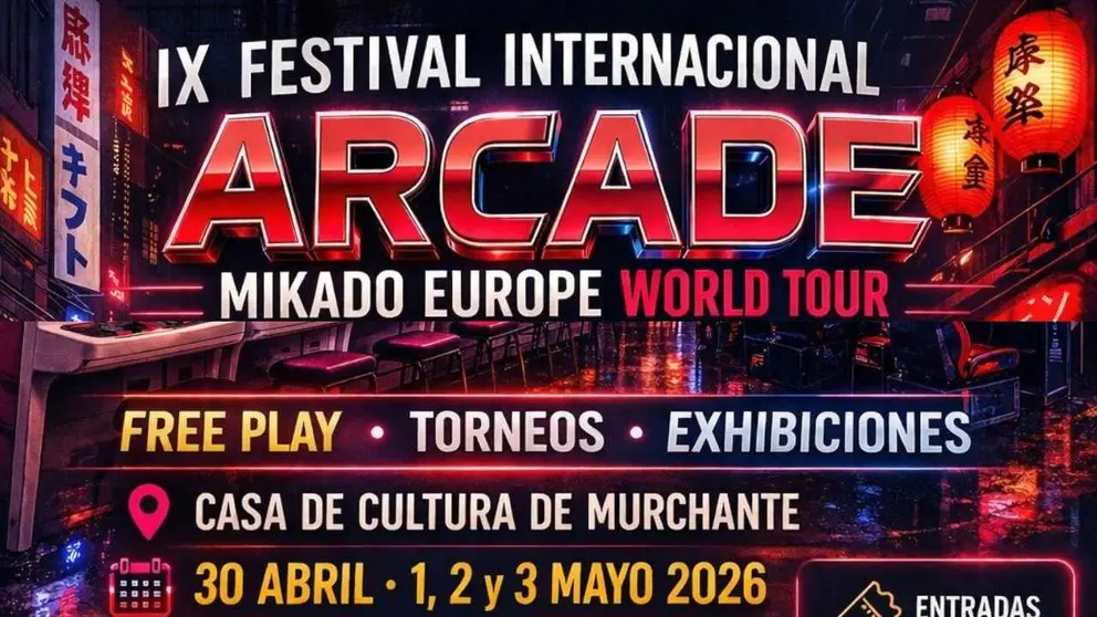IX Festival Internacional ARCADE Mikado Europe World Tour en Murchante