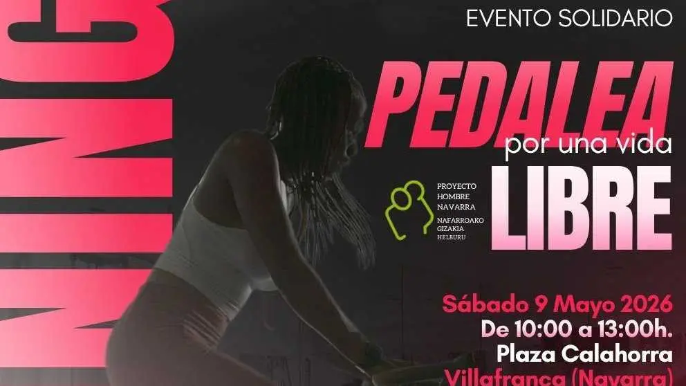 Pedalea por una vida libre 2026 en Villafranca