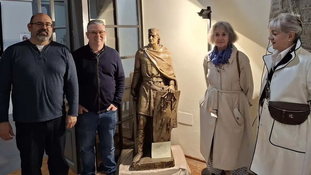 Inauguraci&oacute;n de la exposici&oacute;n de bocetos de Antonio Loperena en el Archivo Municipal de Tudela
