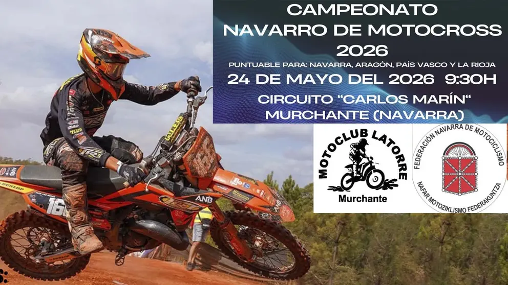 Campeonato Navarro de Motocross 2026 Murchante