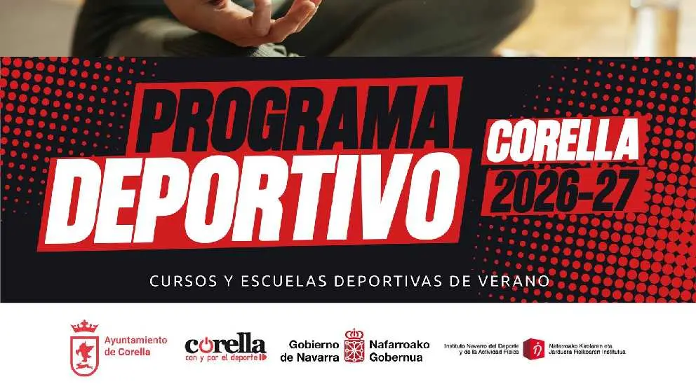 Programa deportivo municipal 2026 en Corella