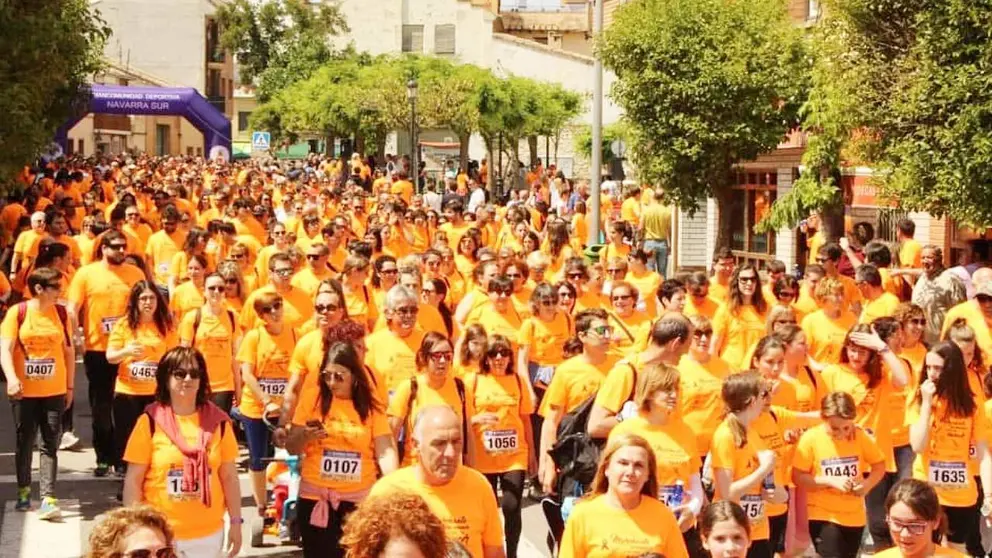 Marcha Solidaria contra el c&aacute;ncer en Murchante