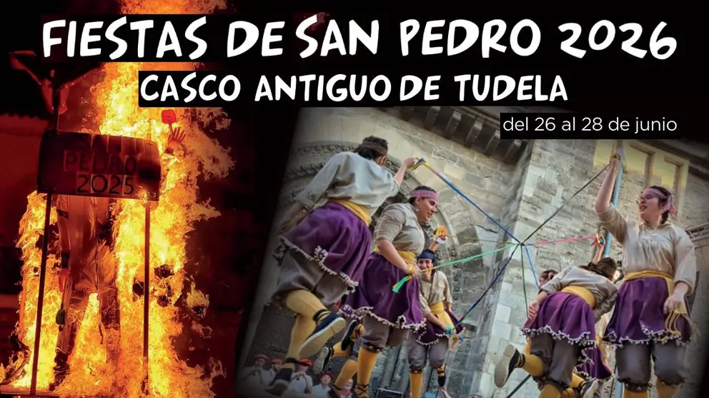 Programa Fiestas de San Pedro 2026 en Tudela
