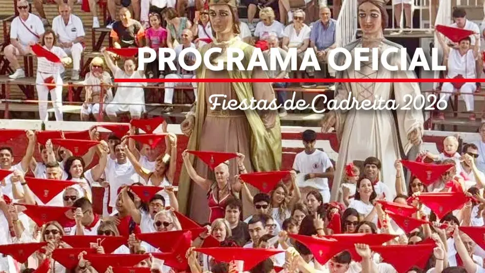 Programa de las Fiestas de Cadreita 2026