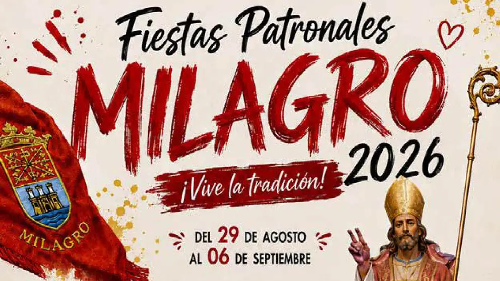 Programa Fiestas de Milagro 2026