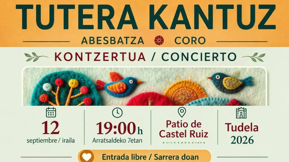 Concierto de Tutera Kantuz en Tudela