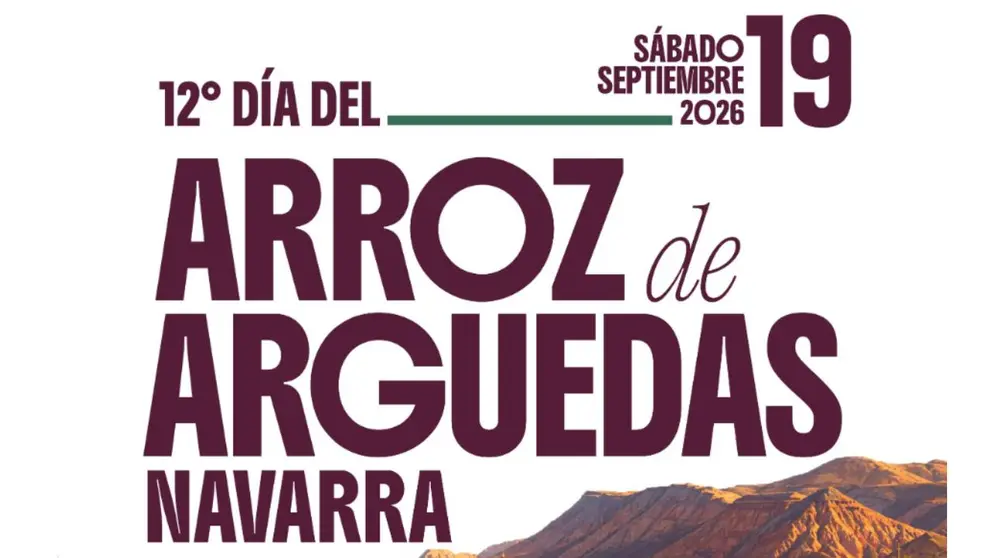 Programa del D&iacute;a del Arroz de Arguedas 2026