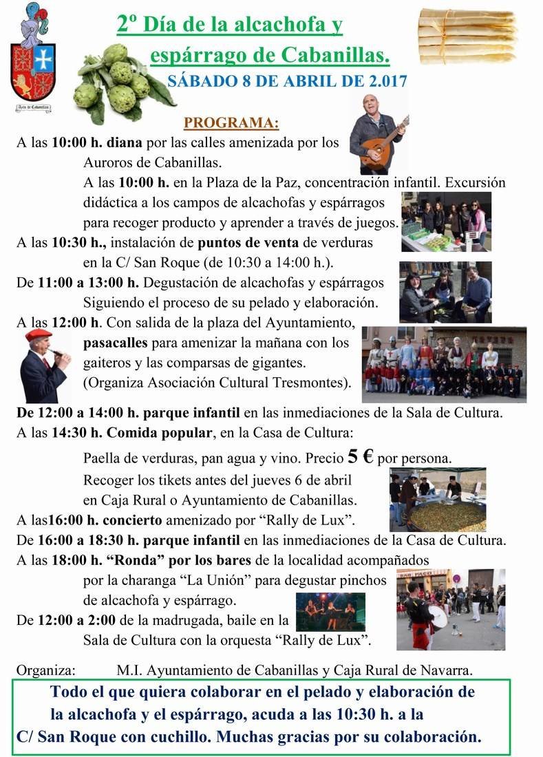 2º Día de la Alcachofa y el Esparrago de cabanillas