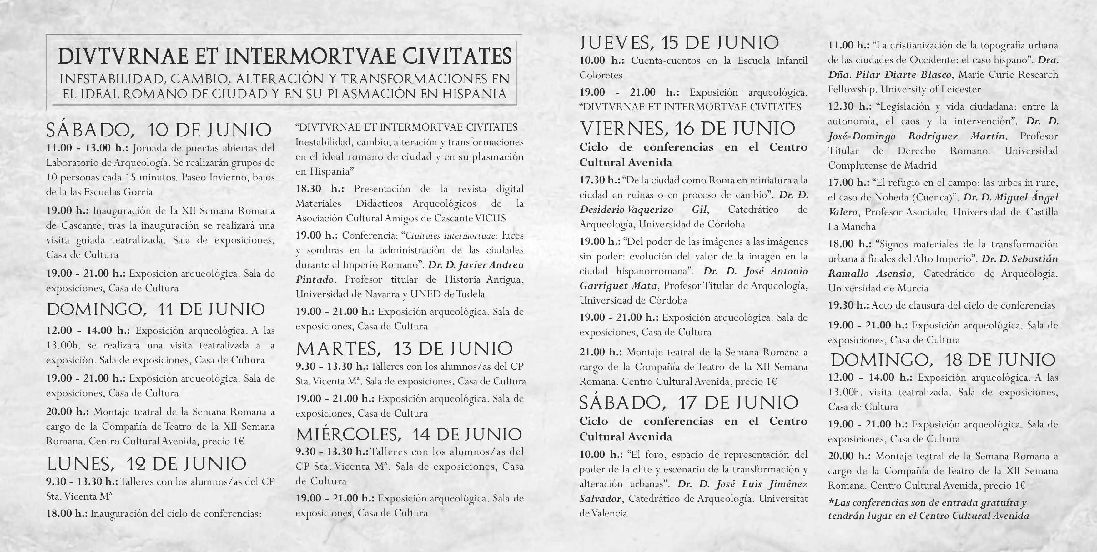 programa de mano interior 2017 INTERIOR