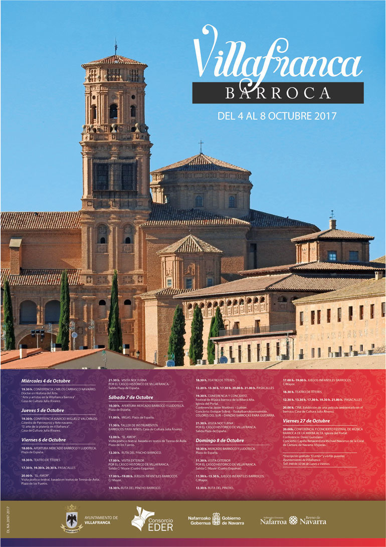 Cartel Villafranca Barroca
