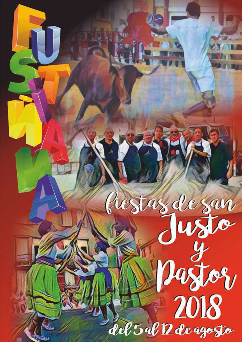Cartel Fiestas de Fustiñana 2018