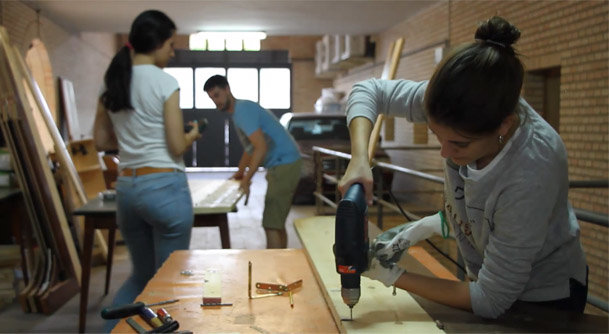 desadarve trabajando