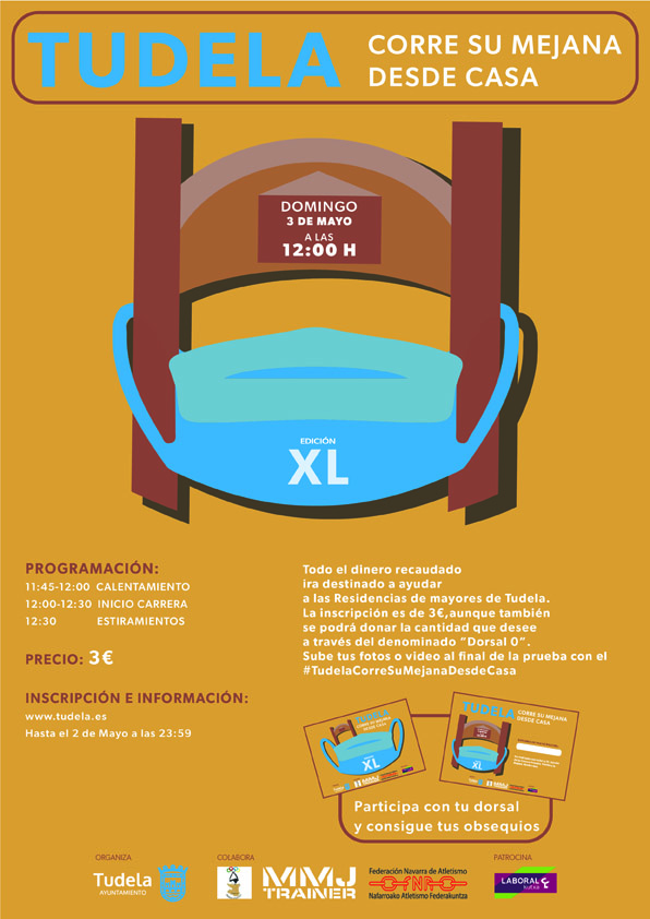 Cartel Vuelta a la Mejana 2020