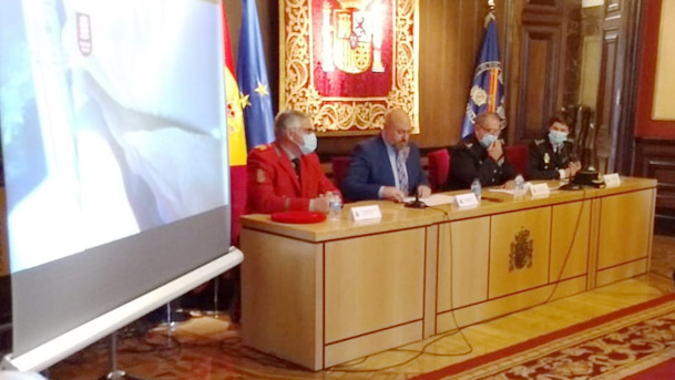 Rueda de prensa mayor alijo de speed de España en Tudela