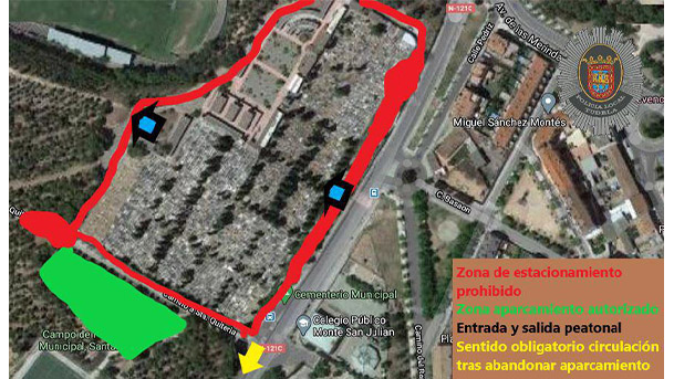 Dispositivo Todos los Santos Tudela