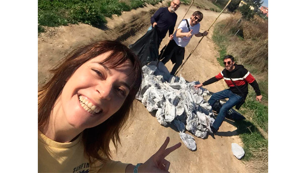 Recogiendo farolillos