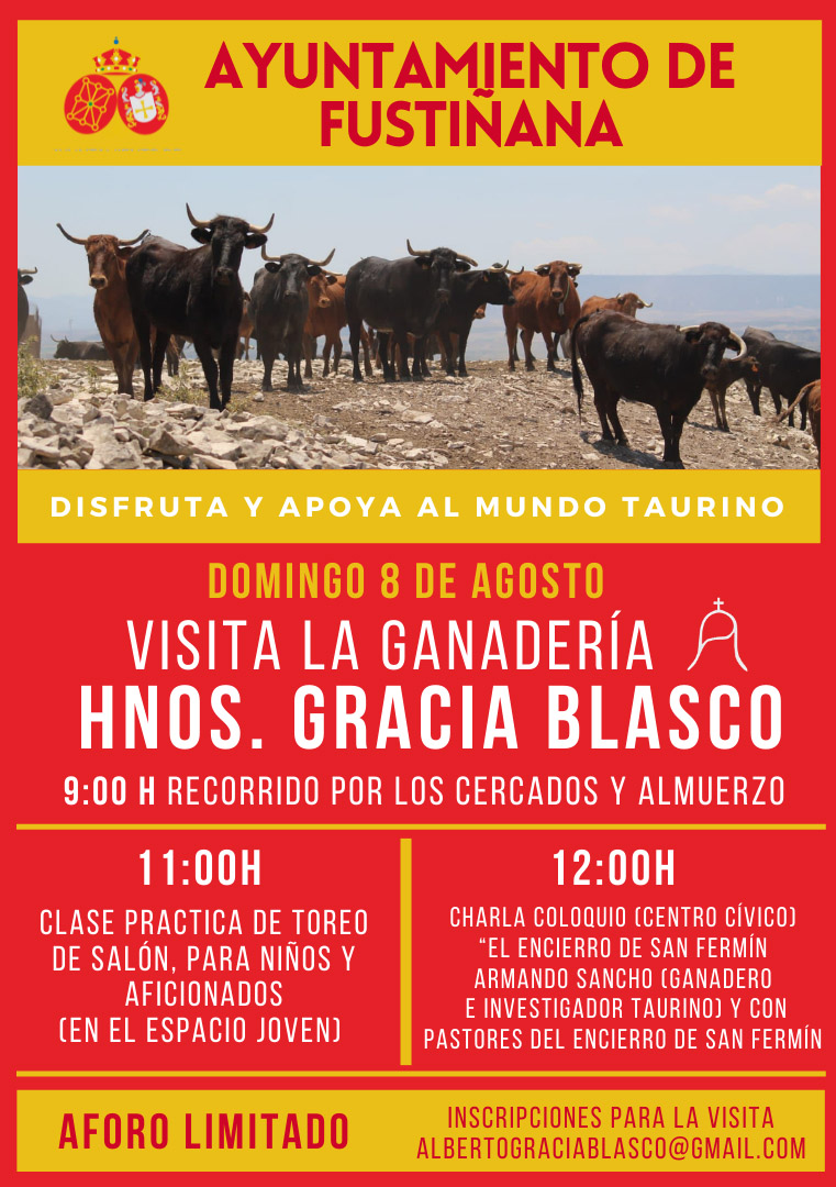 Cartel I Jornadas Taurinas Fustiñana