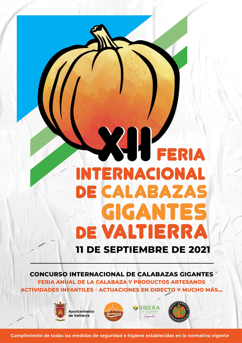 Cartel Feria de la Calabaza 2021