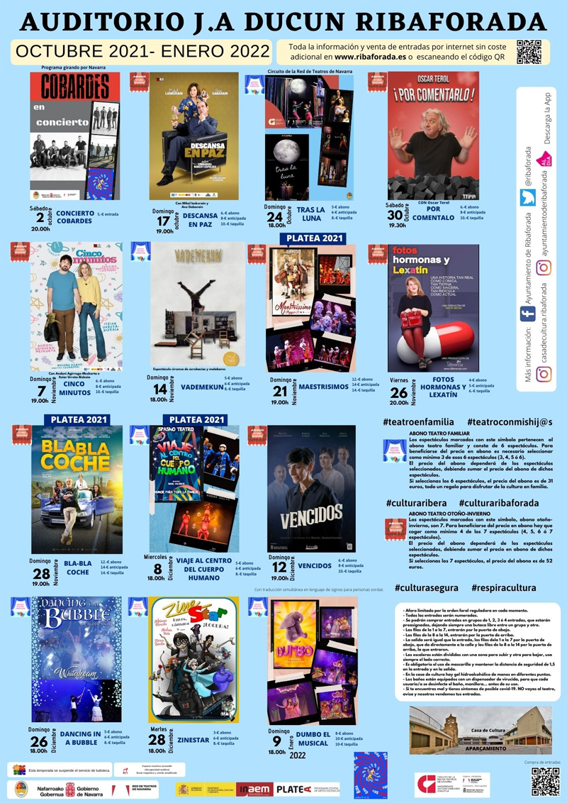 programa ribaforada auditorio