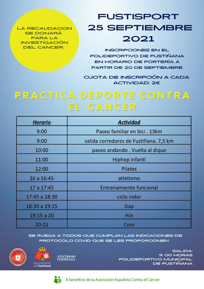 deporte contra el cancer