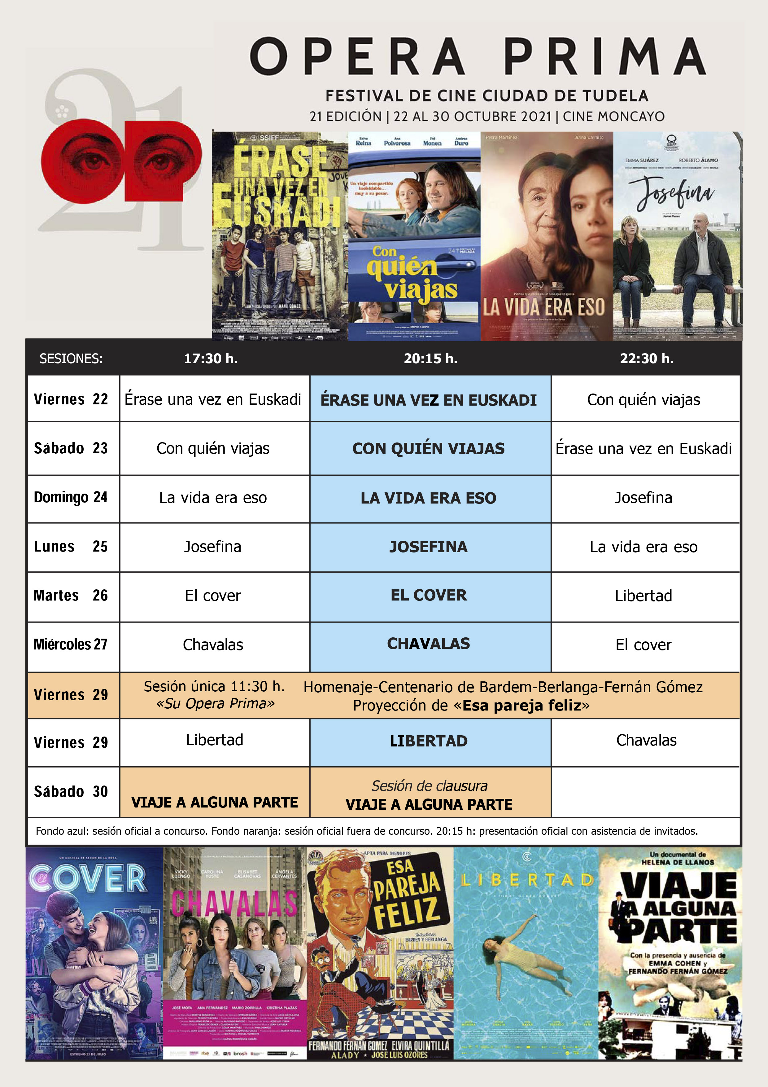 HORARIOS