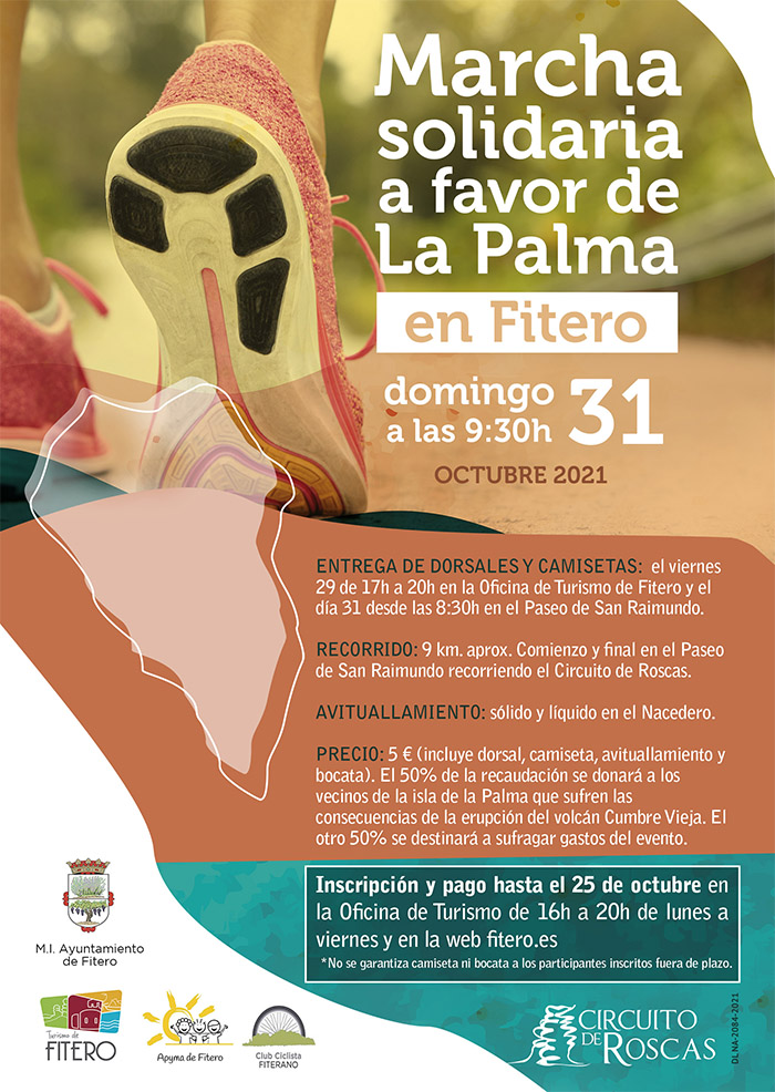 Marcha Solidaria a favor de La Palma