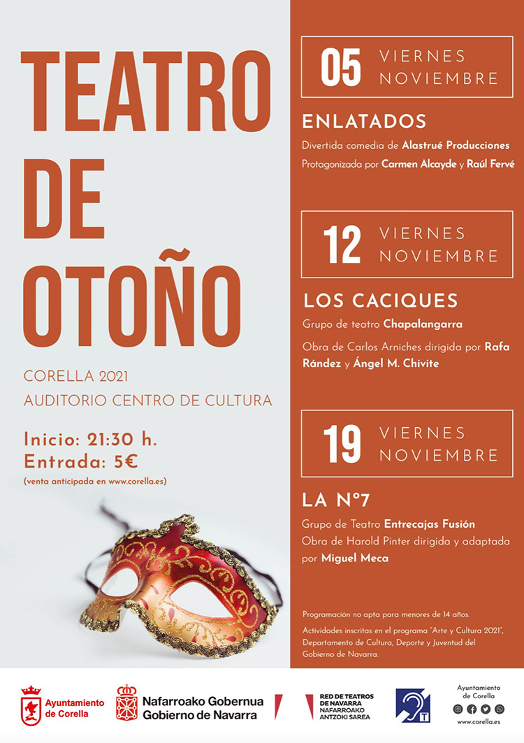 Programa Teatro de Otoño de Corella