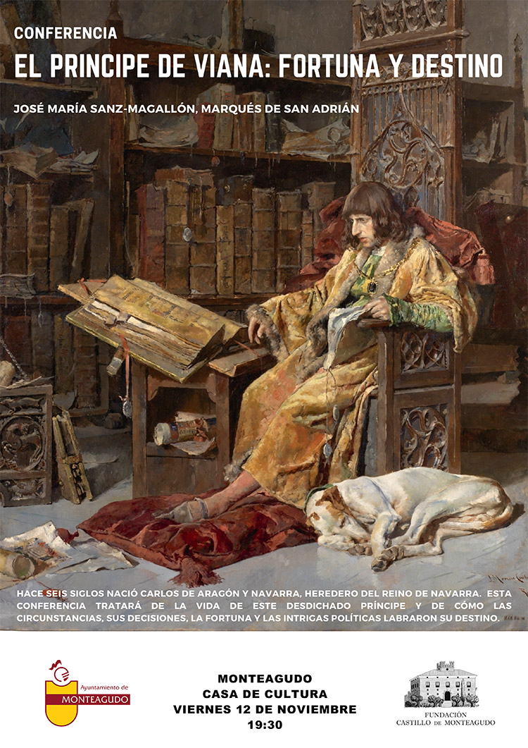 Monteagudo Conferencia el Principe de Viana Fortuna y destino
