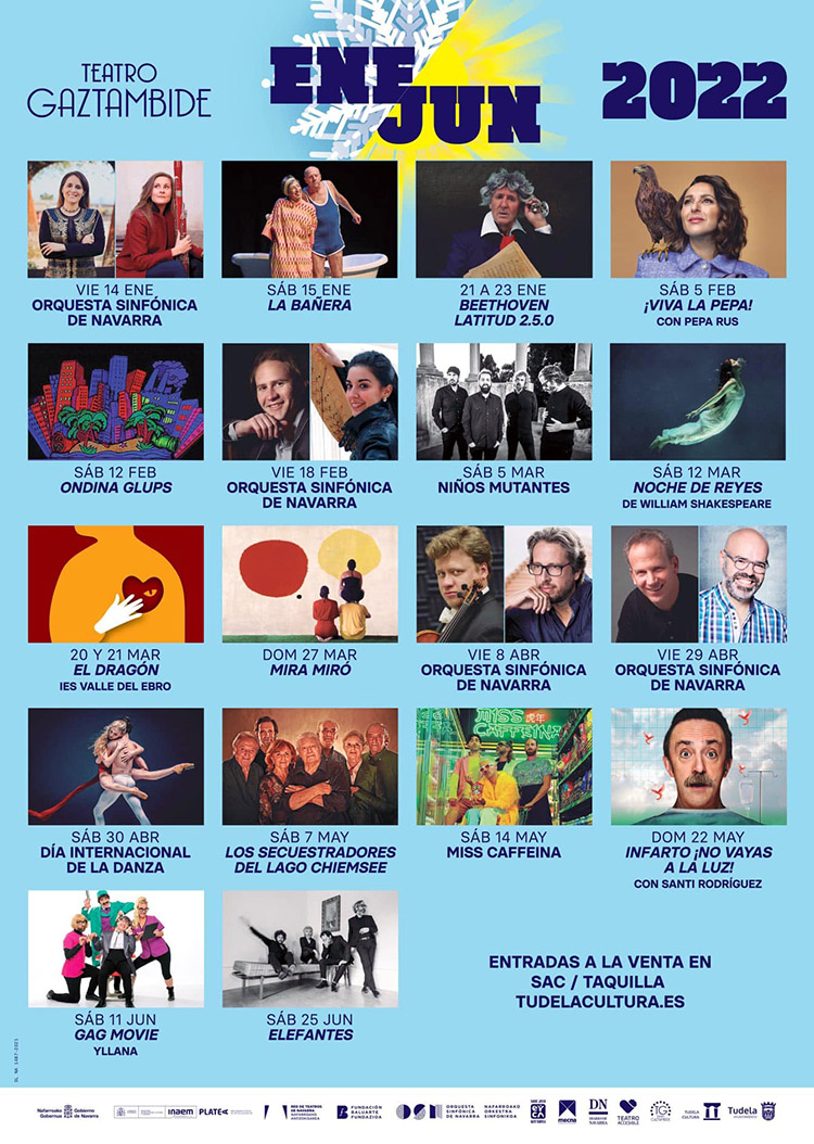 cartel programacion gaztambide