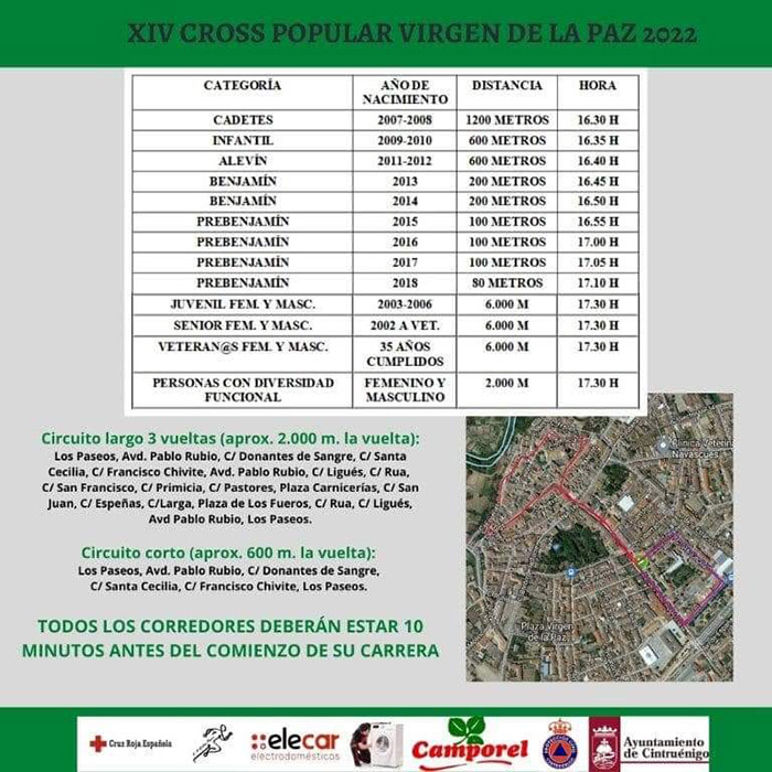 cross fiesta virgen paz