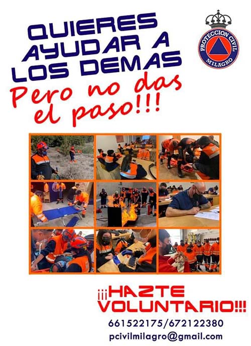 Hazte Voluntario Portección Civil Milagro