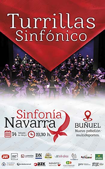 CARTEL TURRILLAS SINFÓNICO DN 99x160mm