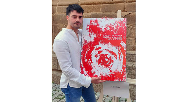 cartel fiestas tudela javier larreta (2)