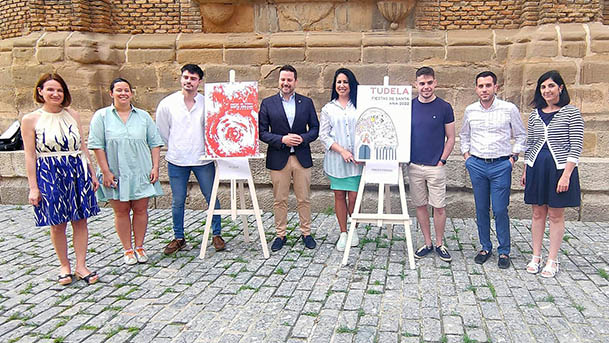 cartel fiestas tudela javier larreta (3)