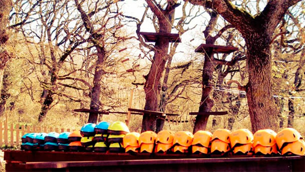 parque aventura artamendia