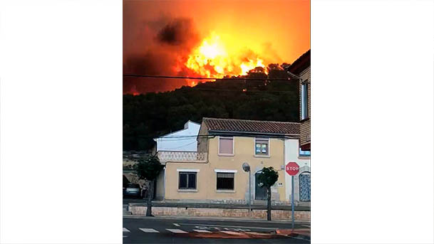 bardenas valtierra incendio