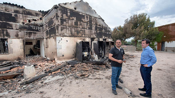 bardenas sendaviva animales incendio2